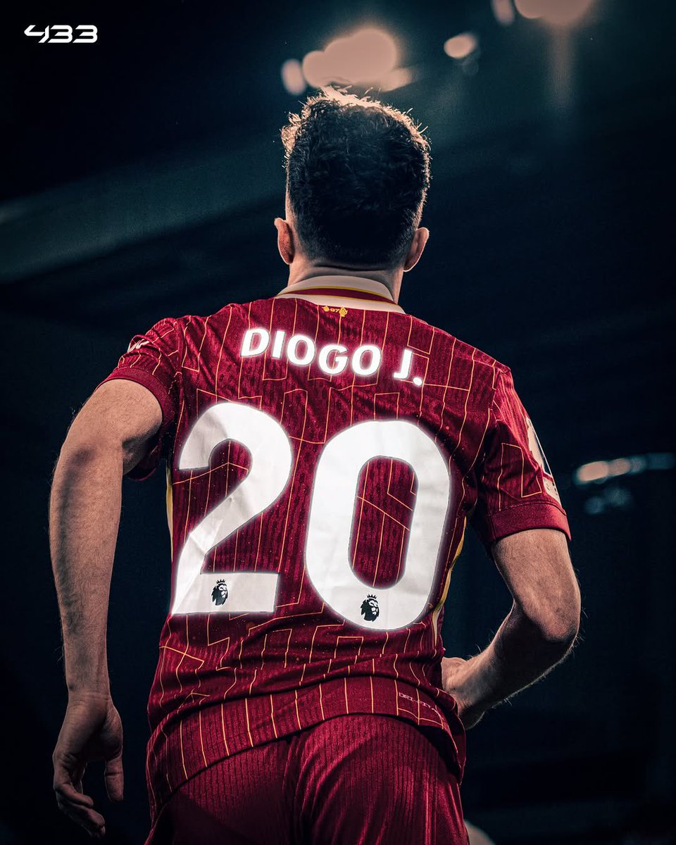433's tweet photo. 𝐎𝐅𝐅𝐈𝐂𝐈𝐀��: Number 𝟐𝟎 will be Diogo Jota’s forever. ♥️

Liverpool statement: 👇

After consultation with his wife, Rute, and family, the club can announce the squad number will be retired in honour and memory of Diogo across all levels, including LFC Women and Academy.

The move is recognition of not only the immeasurable contribution our lad from Portugal made to the Reds’ on-pitch successes over the last five years, but also the profound personal impact he had on his teammates, colleagues and supporters and the everlasting connections he built with them.