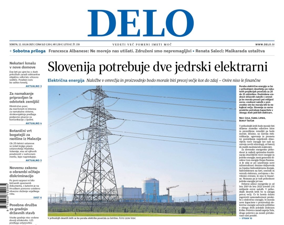 Zakaj ne 5? Ali raje 7? Mah gremo do 12, da bomo lahko priklopljeni stalno na vse povsod!  Pa reke segrejmo na 45+C!  #jek16