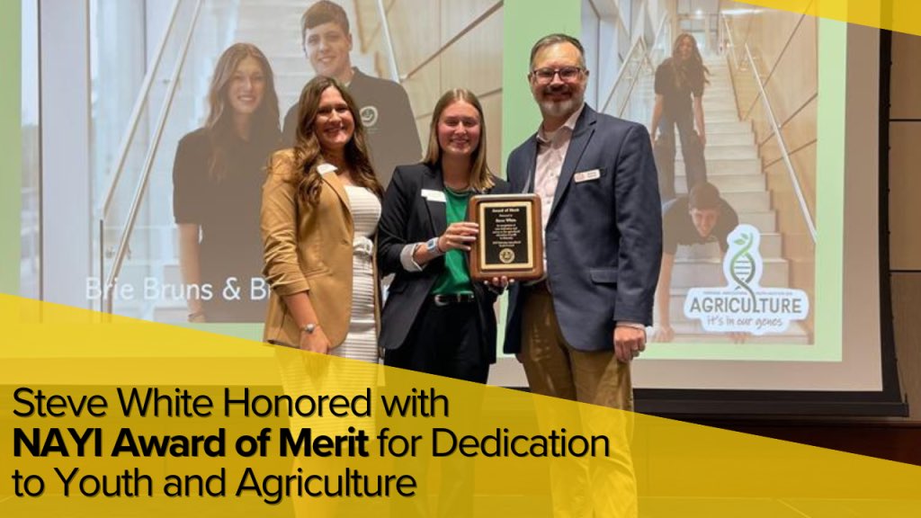 🎉Congratulations Steve White 🎉

KRVN Farm Director Steve White received the Nebraska Agricultural Youth Institute’s Award of Merit during a special awards luncheon on the University of Nebraska–Lincoln’s East Campus.

ruralradio.com/rrn/news/rural…