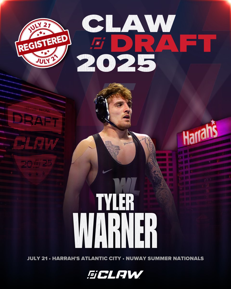 CLAW Wrestling (@claw_wrestling) on Twitter photo At 134 pounds, <a href="/TylerTyler106/">Tyler Warner</a> is a 2-time D2 NCAA champion and 5x All-American at <a href="/WLU_Wrestling/">West Liberty Wrestling</a>. The 3x Ohio state high school champ is now a coach at <a href="/MountUnionWR/">Mount Union Wrestling</a>. At 134 pounds, <a href="/TylerTyler106/">Tyler Warner</a> is a 2-time D2 NCAA champion and 5x All-American at <a href="/WLU_Wrestling/">West Liberty Wrestling</a>. The 3x Ohio state high school champ is now a coach at <a href="/MountUnionWR/">Mount Union Wrestling</a>.