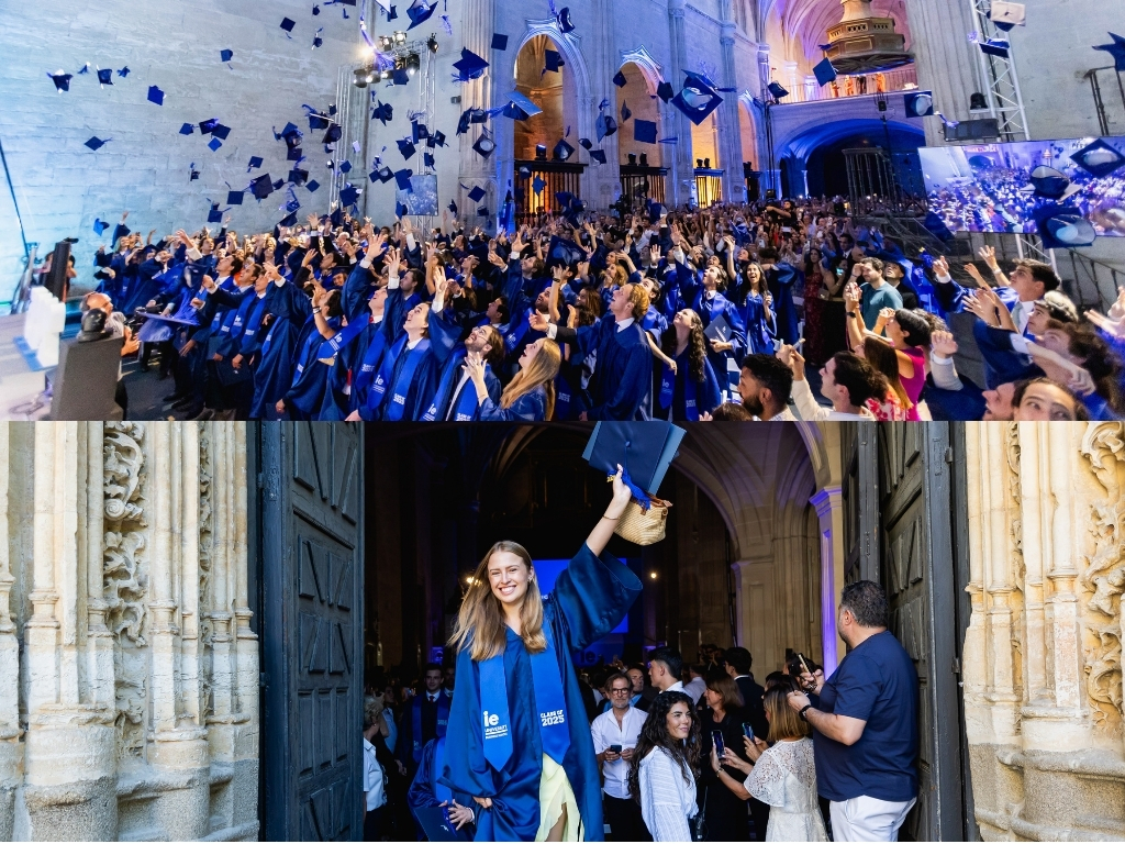 IEbusiness's tweet image. A powerful close to an unforgettable journey. Congrats to the Bachelor in Business Administration, Bachelor in Behavior & Social Sciences and Bachelor in Communications & Digital Media. Here’s to everything that comes after. #NextBestYou 🎓
Read more: ie.edu/university/new…