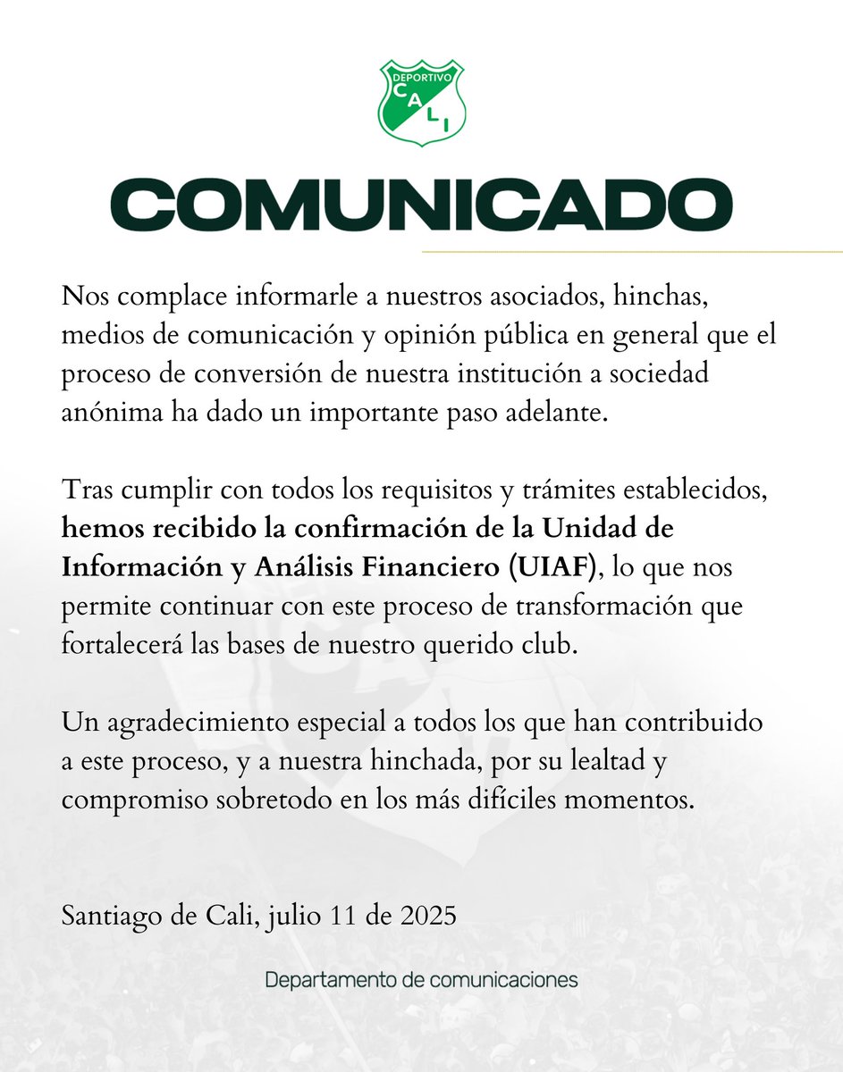 Deportivo Cali tweet media