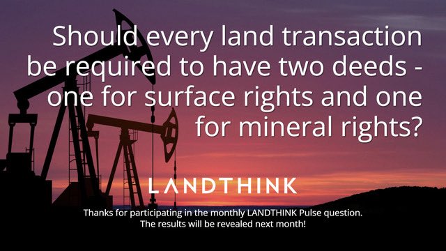 📊 The July Pulse is out! Share your opinion with us! Answer here: landthink.com/pulse/ #realestate #land
