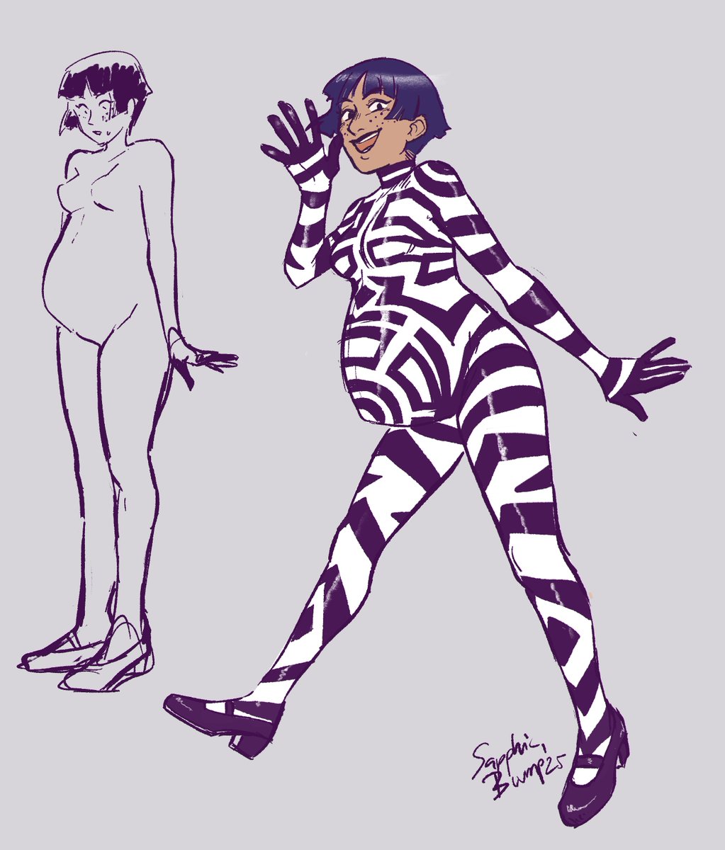 Ter/ry No/ne art trade with <a href="/NasuOkaaSan/">The always working NasuOkaa-san!</a> 🍆