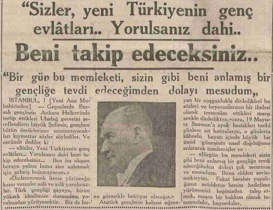 "Yorulsanız dahi..."