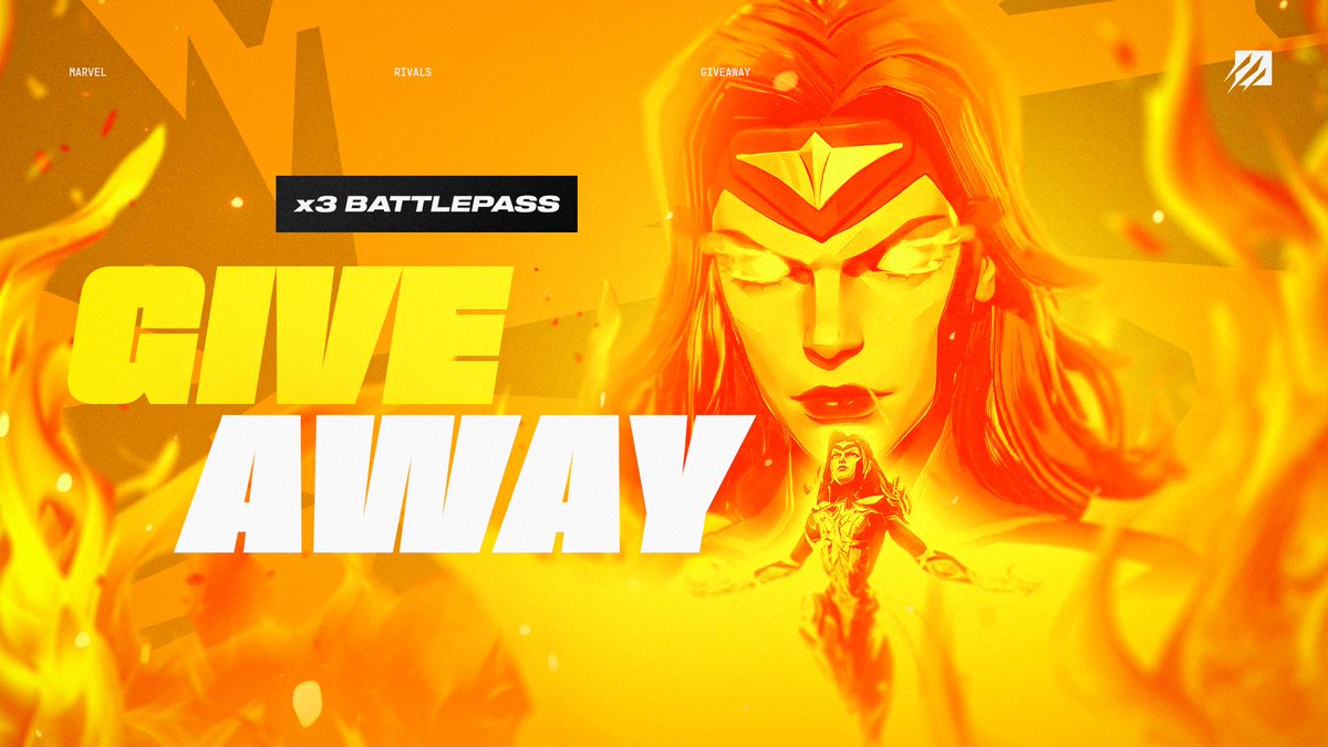 To celebrate the new Marvel Rivals season, we are giving away 3 battle passes!  

To enter: 
Like and retweet the post ❤️♻️
Comment one thing you’re excited for in the new season 👀

Three winners will be contacted on July 18th