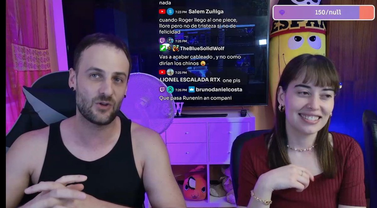 Un nuevo directo <a href="/WizlaWizel/">Wizla&Wizel</a>; con <a href="/rdjstyle/">ℝ𝔻𝕁</a> y <a href="/LulaPop88/">Lula Pop 🐞</a> ante el séquito de la delincuencia <a href="/Nebulart7/">Nebulart. Commissions Open.</a> <a href="/Roberto_Iborra/">Roberto Iborra Espi</a> <a href="/SangoroVinsmoke/">El Sango del Pueblo 🦅16🏆🤍</a> <a href="/RicardoM300ANTF/">M 300</a> <a href="/Pol_con_o/">🦊♆ Poluchito↝ ♆ 🦊</a> <a href="/KingKisameSSJ/">Migue (ACMania 5 Aniversario)</a> <a href="/Maurokeiou137/">Mauro</a> <a href="/BlueSolidWolf/">The Blue Solid Wolf</a> y más.

Directo de #JustChatting y leyendo el capítulo #OnePiece1154.