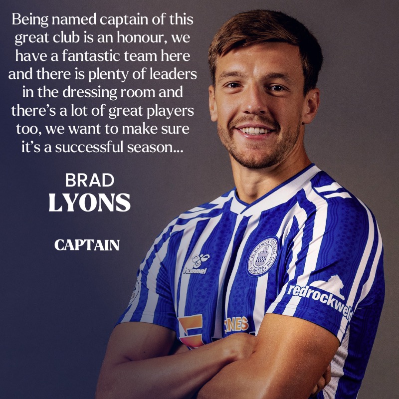 KilmarnockFC's tweet photo. Stuart Kettlewell has officially named his new captain and vice-captain for the season ahead.
