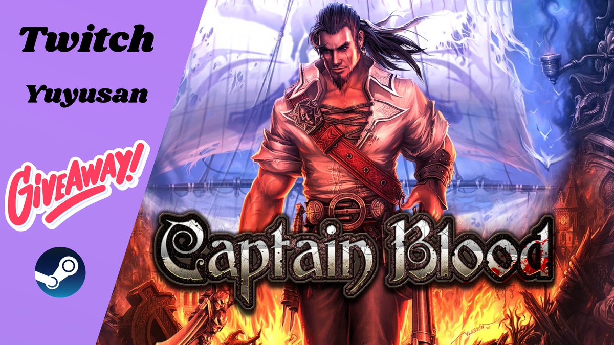 NEW CONCOURS !    

Je vous fais gagner le jeu #CaptainBlood sur Steam !!!!    

Pour se faire :
➡ Follow <a href="/yuyukun85/">Yuyusan 🍺</a>
❤LIKE
🔁RETWEET 
✅TAG un/une pote 
🛑Fin le 28/07/2025            

Bonne chance à tous !           

#concours #Giveaway