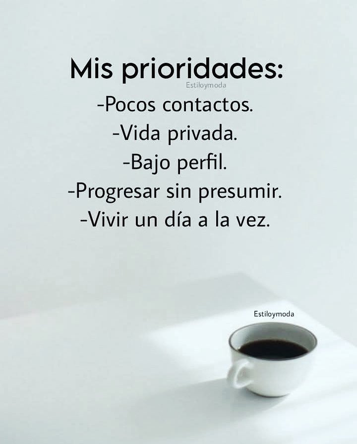 Prioridades !!!