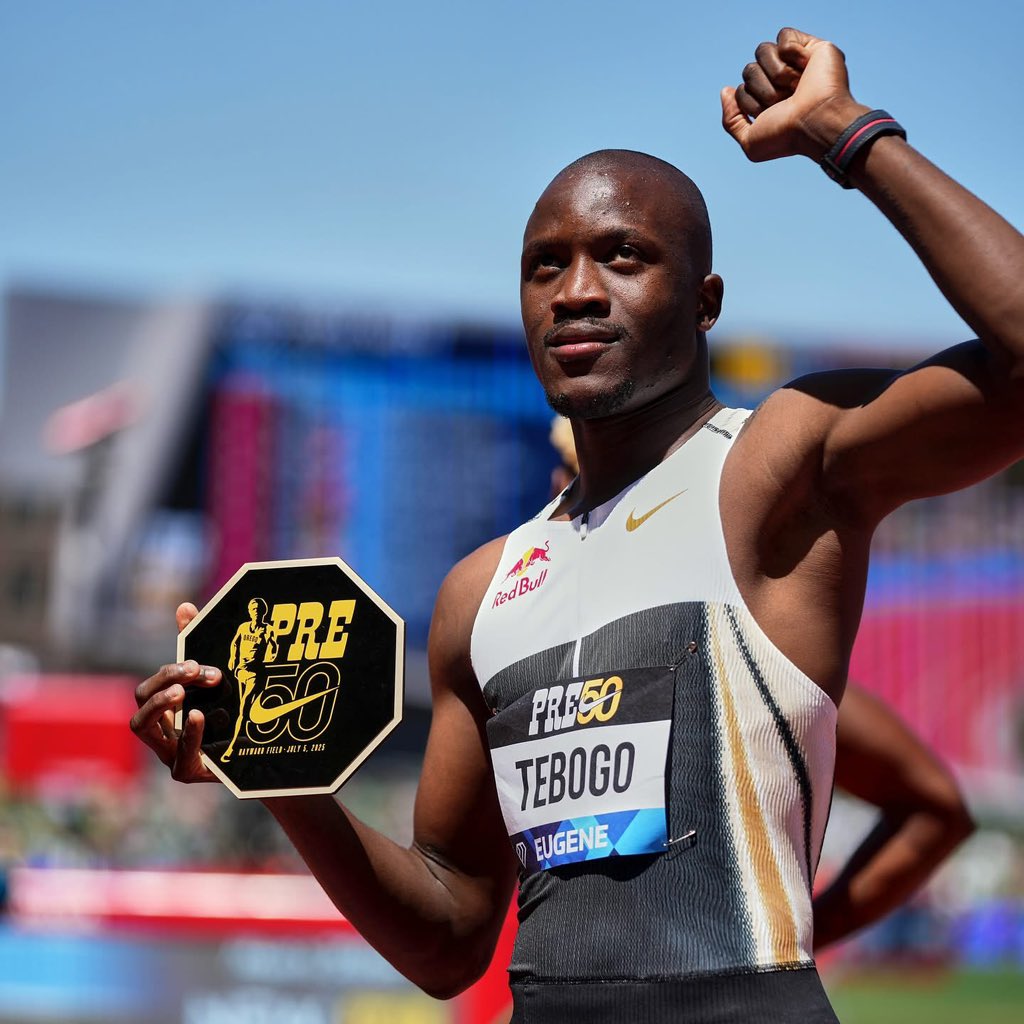Congratulations to Letsile Tebogo for finishing in 2nd place at the Monaco Diamond League, with a time of 19.97 seconds.