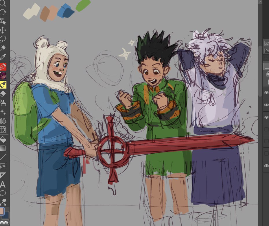 BulBusinka's tweet image. My favourite traumatized sons 🥹
I'm gonna make them hang out