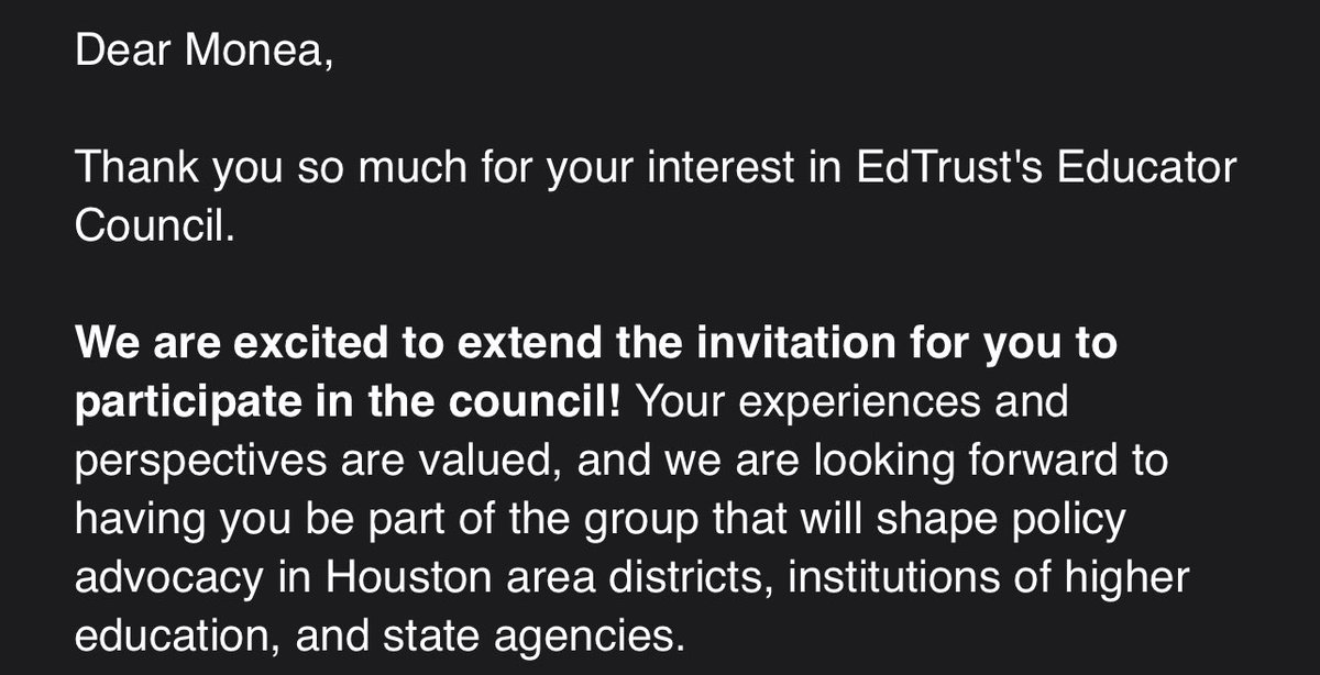 DrBeene_'s tweet image. Our schools don’t need more programs, they need working systems.

I’m honored to bring my expertise to EdTrust’s Educator Council and support equity-focused policy that actually works.

Tag a leader or school ready for change.

 #EducationLeadership #PolicyAndPractice