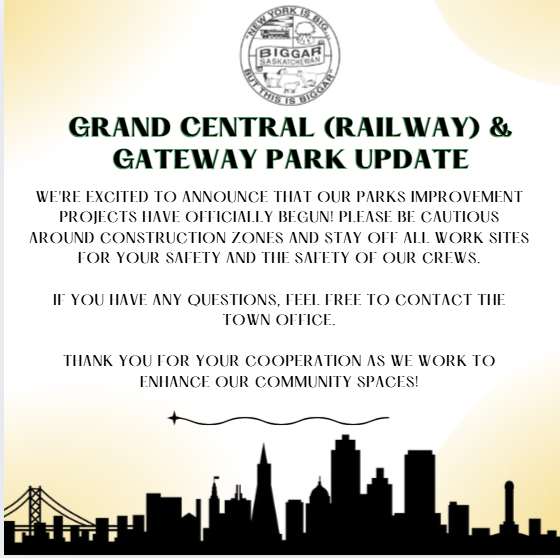 Town of Biggar (@townofbiggar) on Twitter photo 