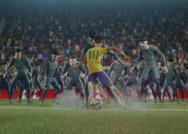 ClebersonClebs's tweet photo. @LiverpoolInsane Esse comercial da Nike é a definição do que é o city do Guardiola e o PSG. 
City do Guardiola são os caras programados, enquanto o PSG são os craques de verdade do comercial. City nunca encantou, era só um monte de robô programado que não faziam nada fora do ensaiado. https://t.co/V90sQ7EQ76