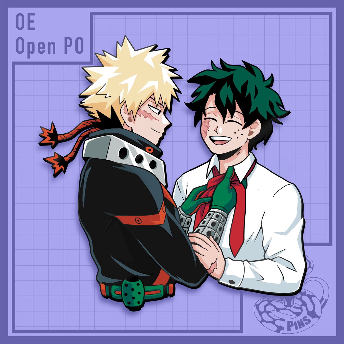 Designed a pin for the <a href="/bkdkfuture/">Future || Production Period</a> zine. unfortunately that stretch goal wasn’t hit, but they’re graciously allowing me to go ahead and make a pin of the design myself! More info will be on my instagram!