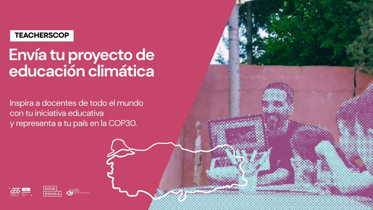 Centro UC Desarrollo Local 🌱🌎 (@cedel_uc) on Twitter photo 🌍 TeachersCOP es una iniciativa internacional de la <a href="/Office/">Microsoft Office</a> for Climate Education que visibiliza el rol de los docentes en la acción climática.
📣 Comparte tu proyecto educativo: officeclimate.typeform.com/to/JmUbvoFn
#TeachersCOP #EducaciónClimática #COP30 🌍 TeachersCOP es una iniciativa internacional de la <a href="/Office/">Microsoft Office</a> for Climate Education que visibiliza el rol de los docentes en la acción climática.
📣 Comparte tu proyecto educativo: officeclimate.typeform.com/to/JmUbvoFn
#TeachersCOP #EducaciónClimática #COP30