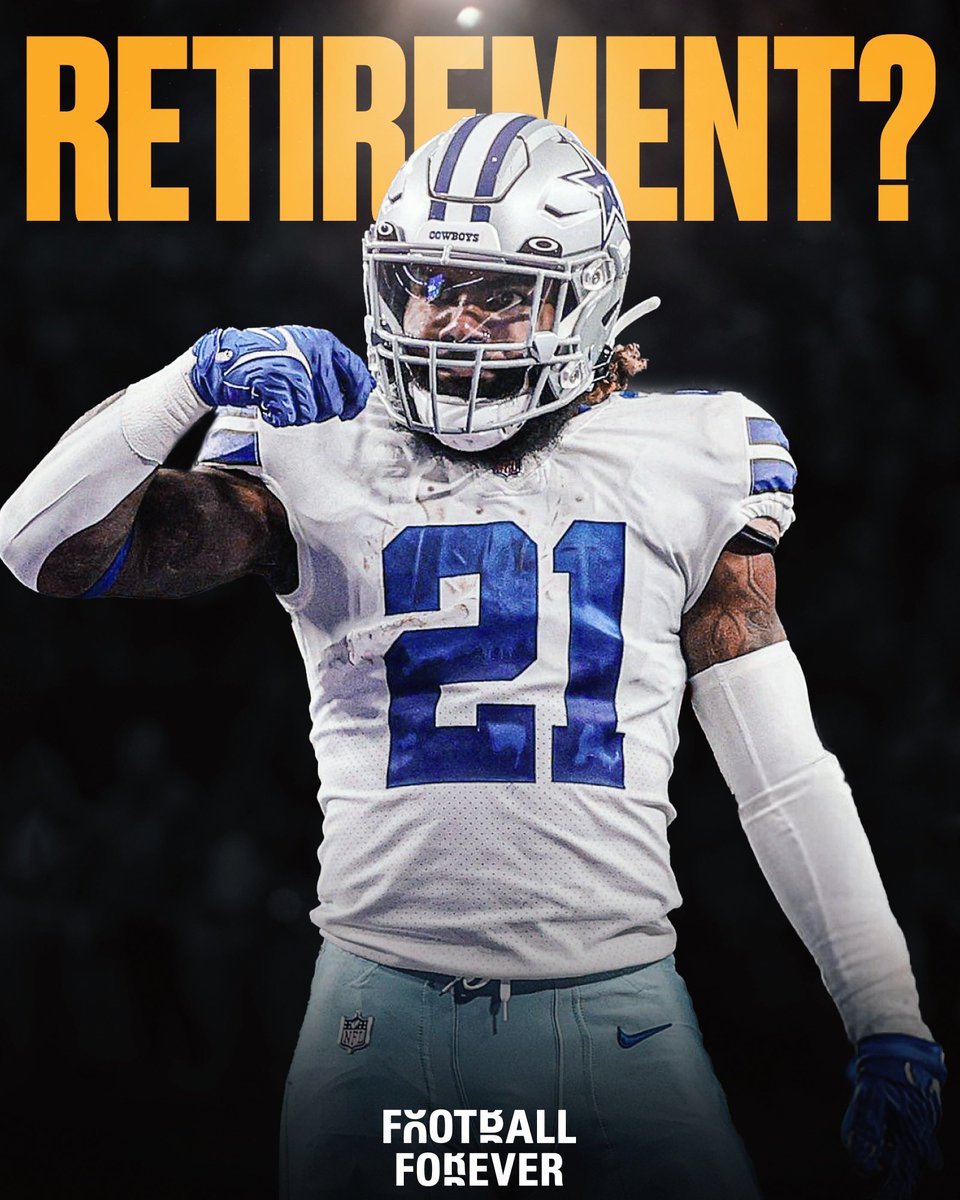 With no reported interest in free agency thus far, All-Pro RB Ezekiel Elliott could be headed for retirement after nine NFL seasons. 

If Elliott doesn’t play another snap, he’d retire as:
🔶1x First-team All-Pro
🔶1x Second-team All-Pro
🔶3x Pro-Bowler
🔶2x NFL rush yards leader
