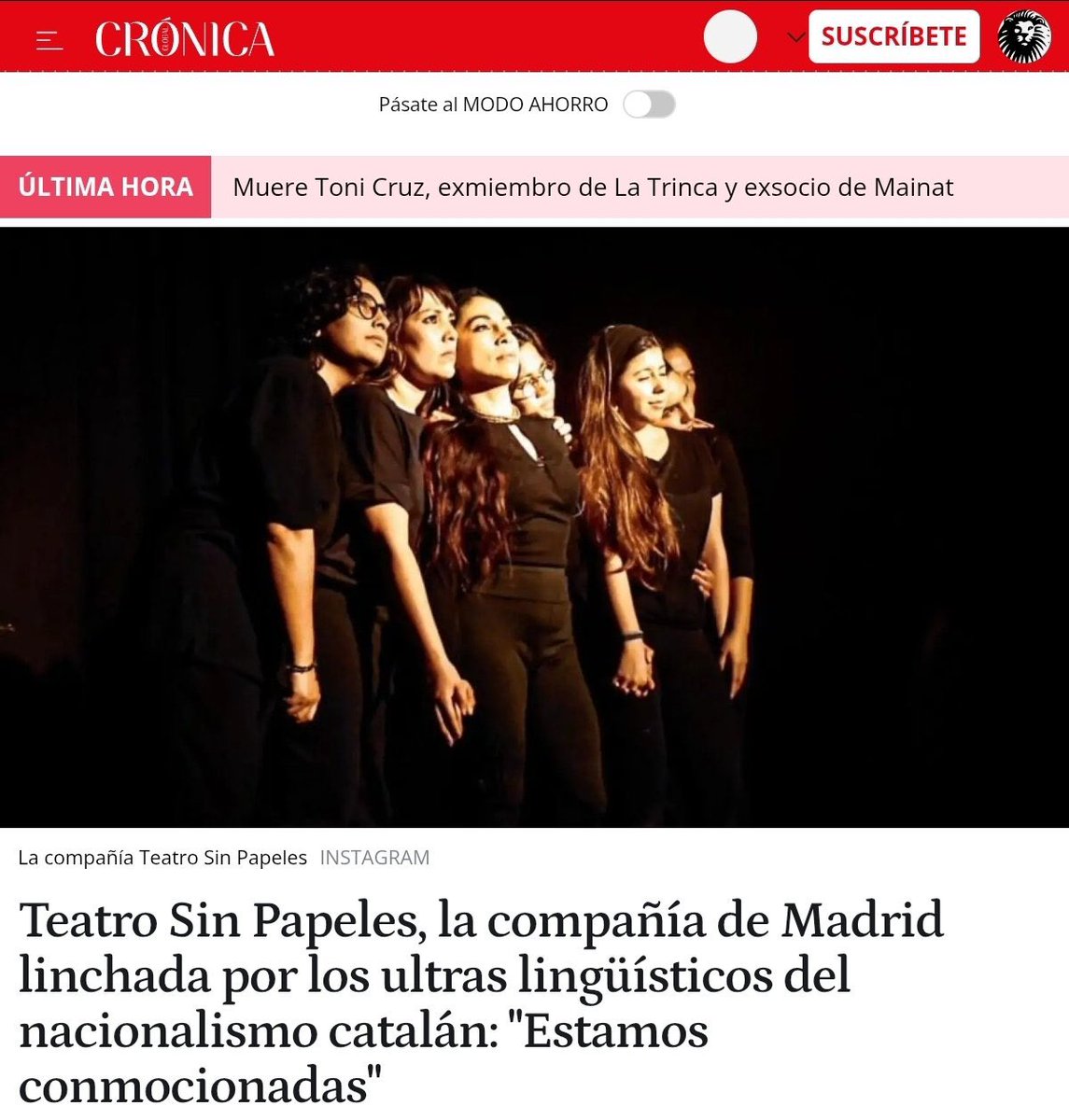 Pijaites decolonials postmodernes de la interseccionalitat i el màster pagat pels papes amb cobertura de la dreta cavernària espanyola. Per sorpresa de... ningú.
