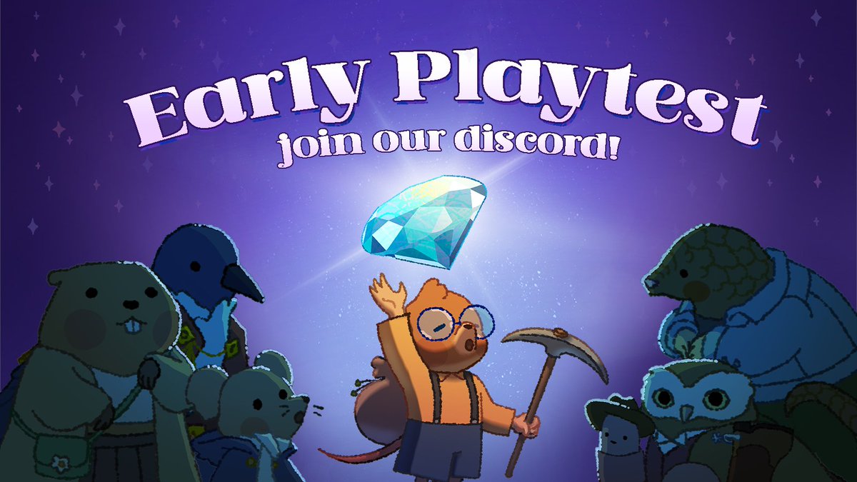 MergeConflict's tweet image. 💎EXCLUSIVE DISCORD PLAYTEST OPPORTUNITY⛏️
Want to try out some new Gemporium content before launch? Now is your last chance! Come checkout our discord if you want to give us some feedback💜
Link to join in bio🌟