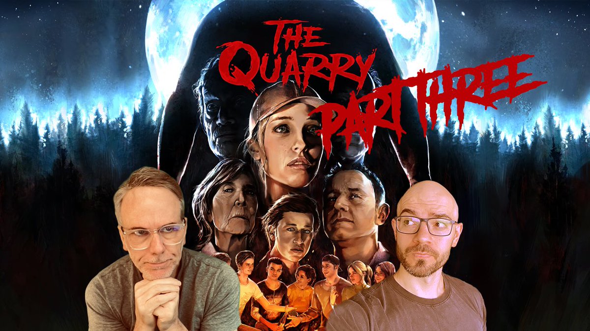 ConvosCurtis's tweet image. 🎮 Tomorrow… the blood spills, the choices spiral, and the chaos deepens!
Paul and @danielalbu dive back into The Quarry and it’s only getting stranger.
📺 YouTube: youtube.com/watch?v=tkRpAI…
🟣 Twitch: twitch.tv/curtis_craig_t…