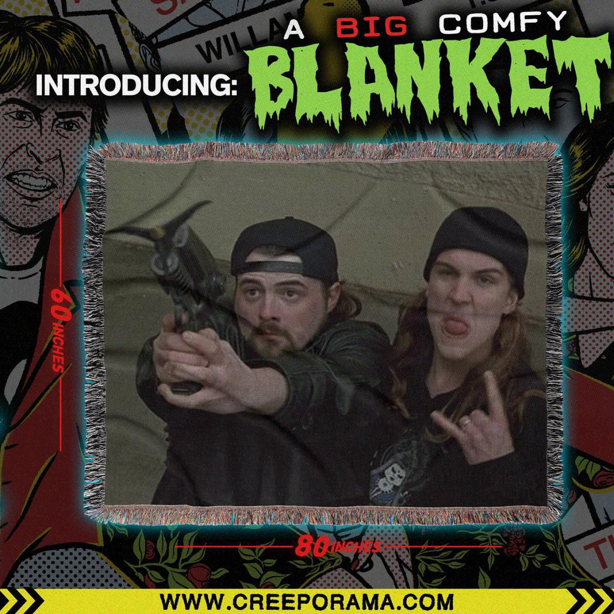 JayMewes's tweet image. MALLRATS 30th ANNIVERSARY COLLECTION is open for Pre-Order!
Head to CREEPORAMA.COM now to shop snoogans!