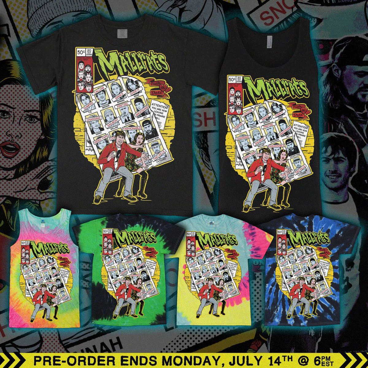 JayMewes's tweet image. MALLRATS 30th ANNIVERSARY COLLECTION is open for Pre-Order!
Head to CREEPORAMA.COM now to shop snoogans!