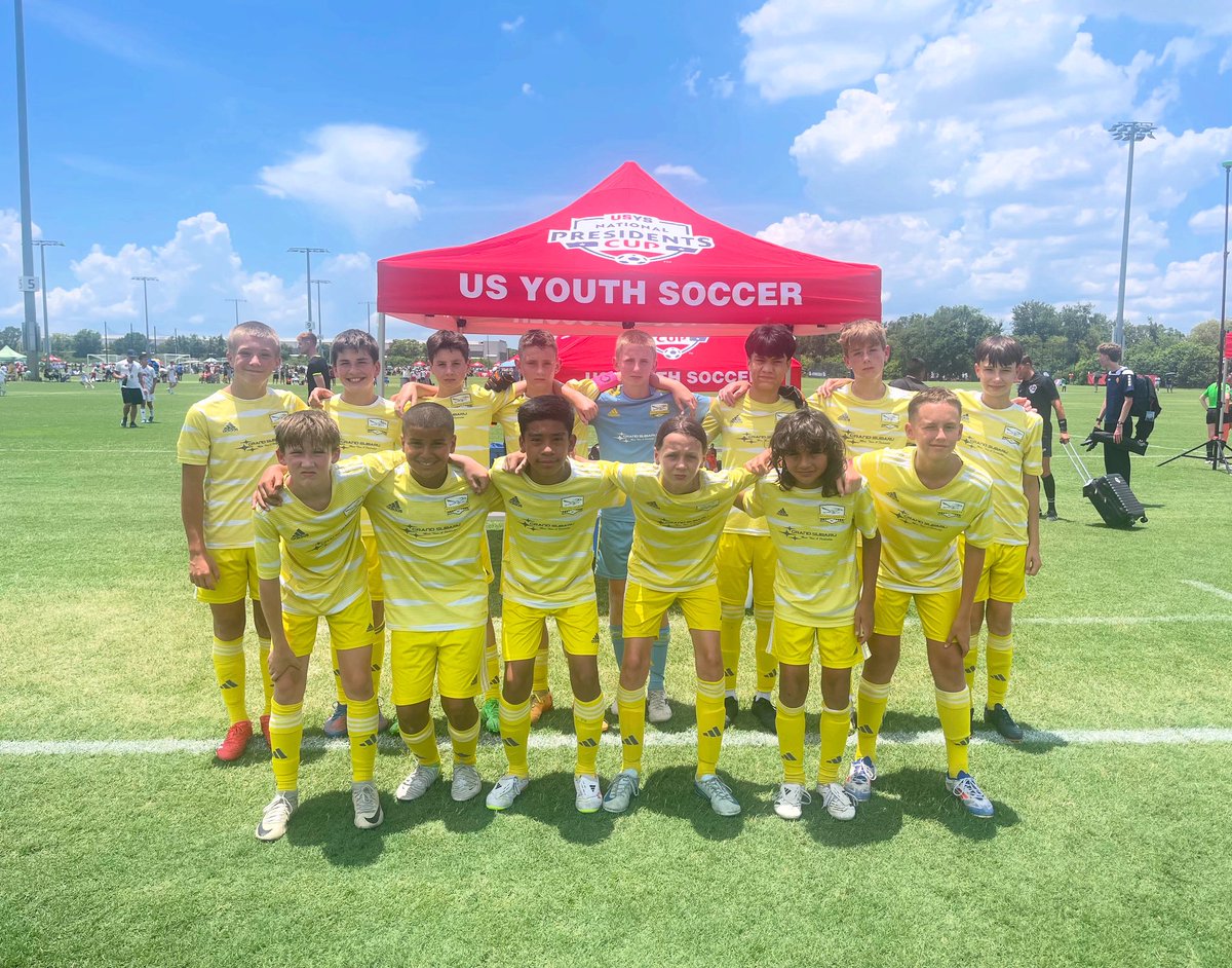 B2012 Select kick off their National Presidents Cup journey with a big 2-1 win! 💪⚽️🔥 #claimthecup #PresidentsCup