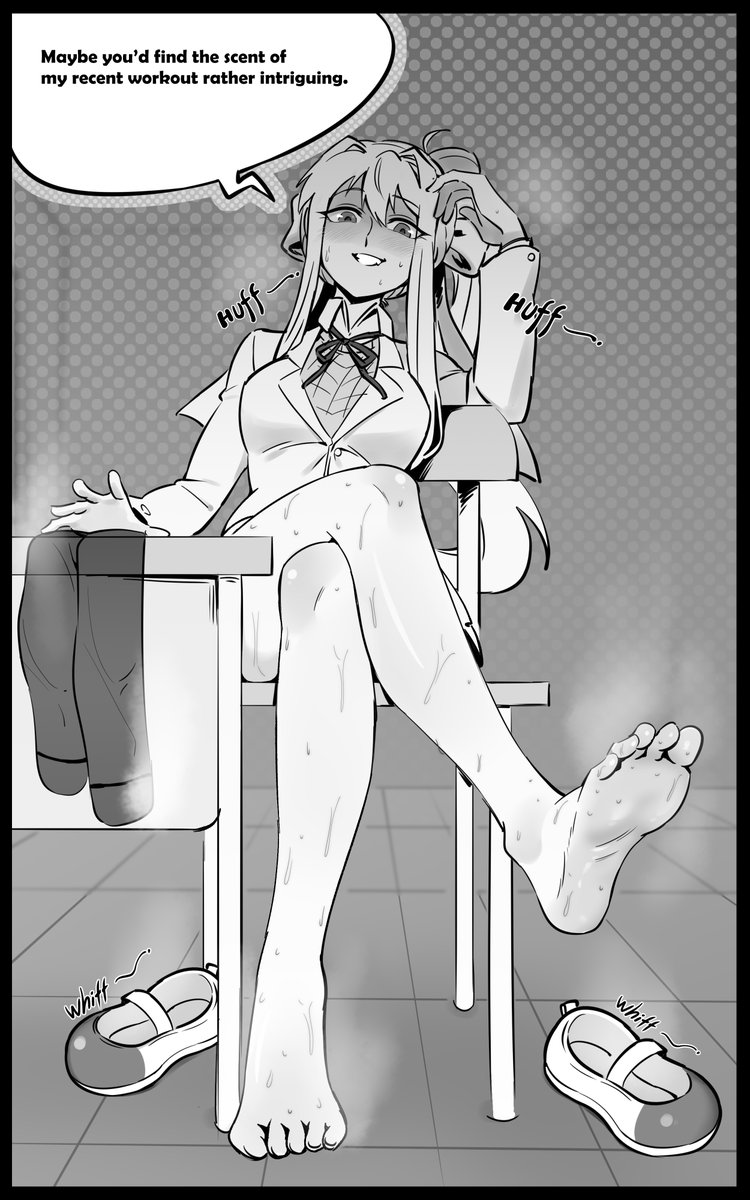 It's been a while since I last drew, so this time I tried sketching a black-and-white version of Monika.😛
#DDLC #DDLCfanart #ddlcmonika #DDLCPlus #DokiDokiLiteratureClub #Dokidokiliteratureclubplus