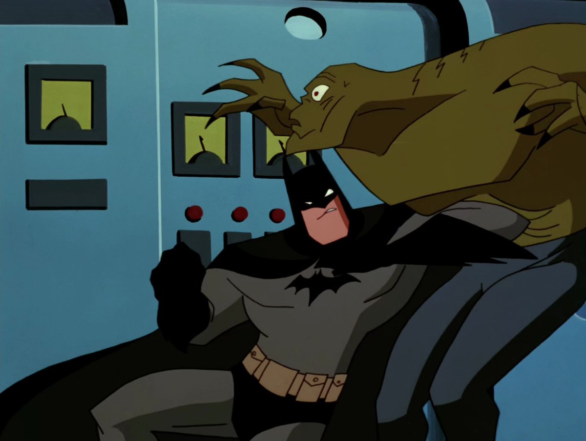 The season one finale of The New Batman Adventures, "Love is a Croc," aired on this day (July 11) in 1998. A solid premise, though the episode unfortunately stumbles due to its uneven execution, Baby-Doll and Killer Croc become partners and go on a crime spree! #BatmanTAS #Batman