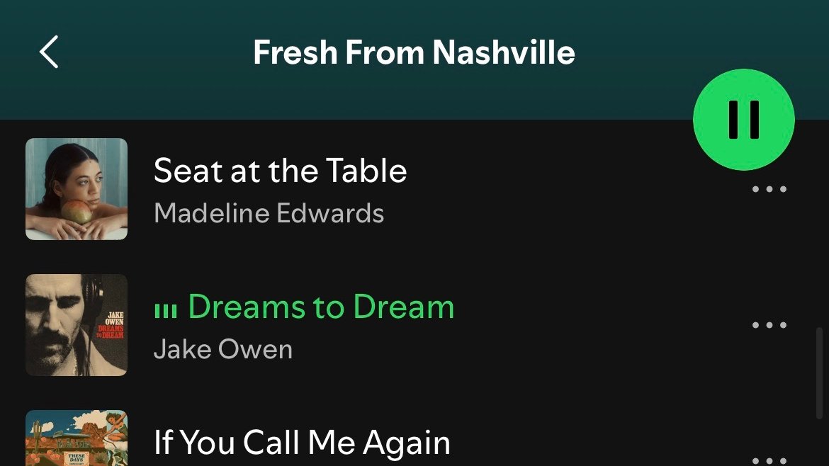 jakeowen's tweet image. Hey @Spotify , THANKS for supporting my new song "Dreams To Dream"! Check it out on its own or in the playlists "New Music Friday", "New Boots", "All New Country", and "Fresh From Nashville".