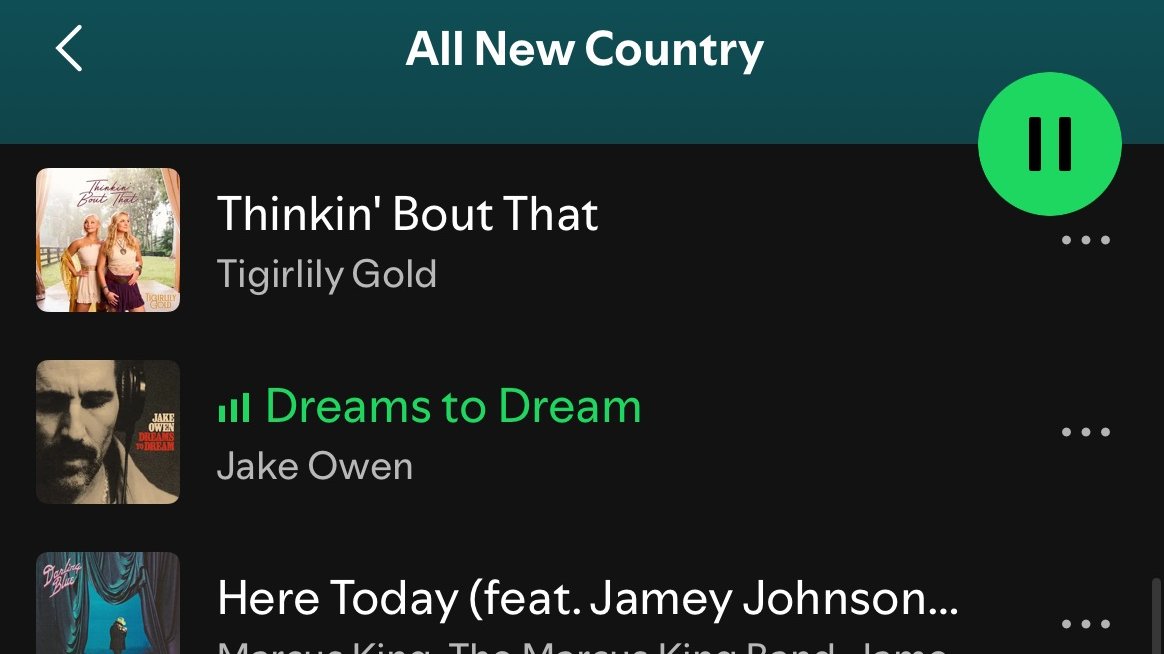 jakeowen's tweet image. Hey @Spotify , THANKS for supporting my new song "Dreams To Dream"! Check it out on its own or in the playlists "New Music Friday", "New Boots", "All New Country", and "Fresh From Nashville".
