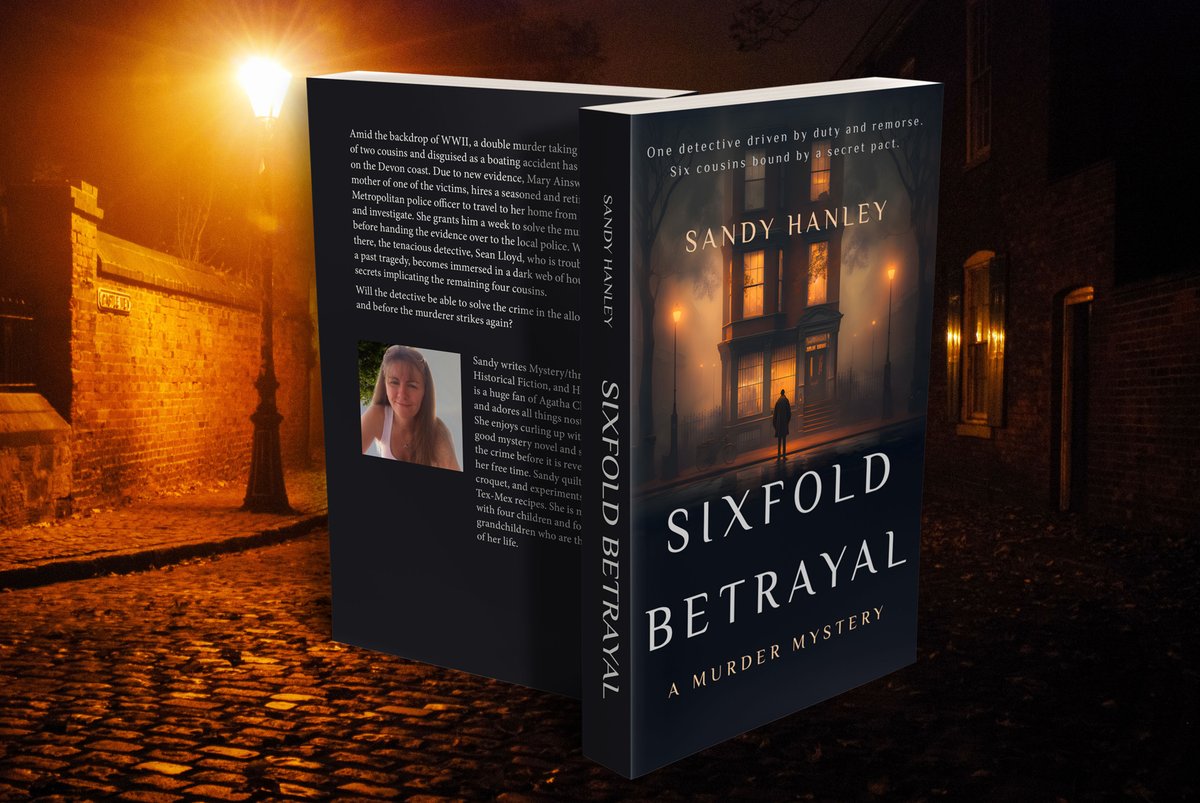 SandyyWriter's tweet image. Pick up a copy of my new mystery novel and immerse yourself in a dark maze of family secrets and betrayal as Detective Lloyd investigates a double-murder while confronting his own ghosts from the past.
amazon.com/Sixfold-Betray…