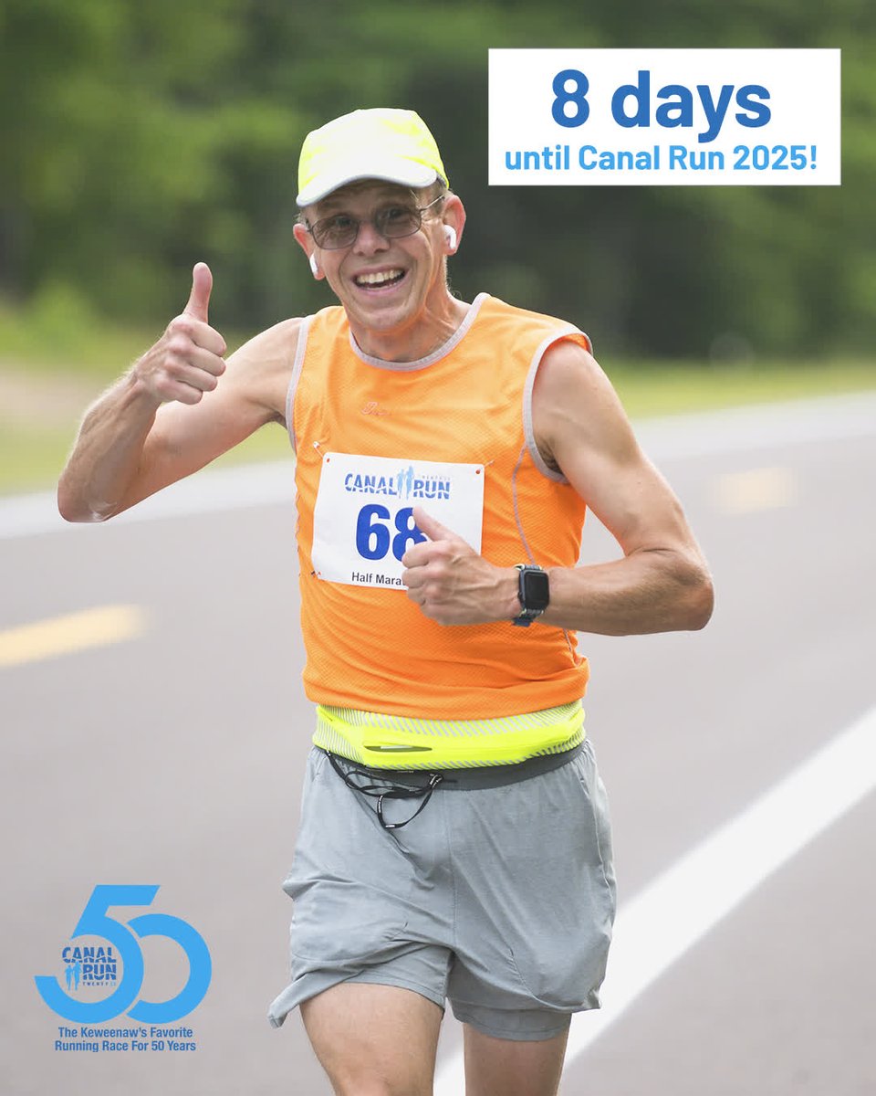 One week from tonight we'll be at Quincy Green for racer packet pickup and the City of Hancock's annual Key Ingredients Street Festival with live music and free food! Be sure to get yourself signed up for the race ASAP as prices jump July 13. You can re... coppershores.cc/42P3lYj