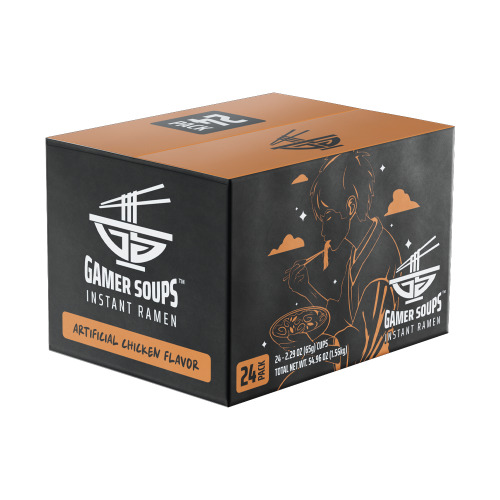 I just received Gamer Soups Instant Noodles - Chicken (24 Cup Box) from Atalwa via Throne. Thank you! throne.com/boba_bitch #Wishlist #Throne