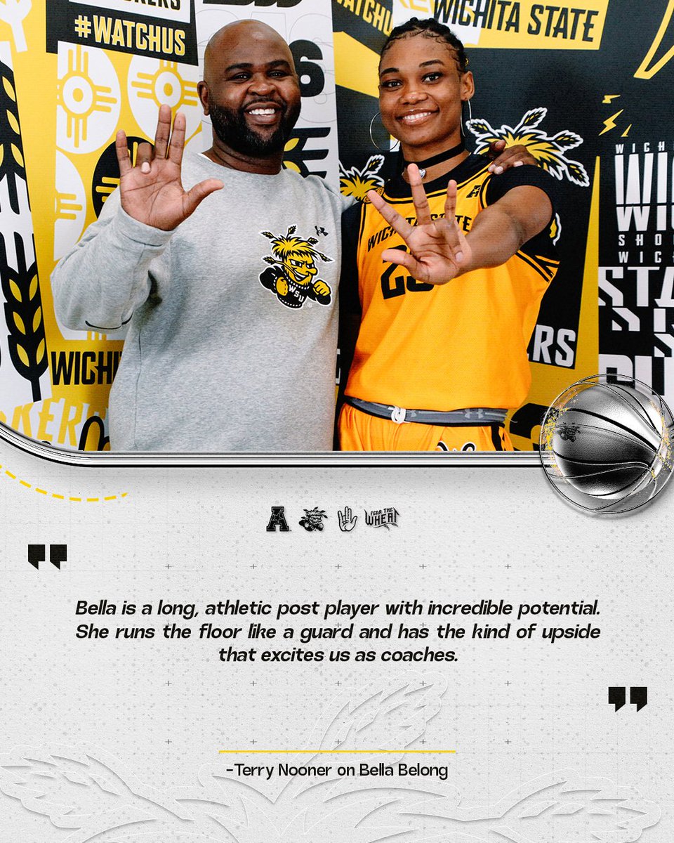 GoShockersWBB's tweet image. "Athletic post player with incredible potential"
what you can expect from Bella Belong!