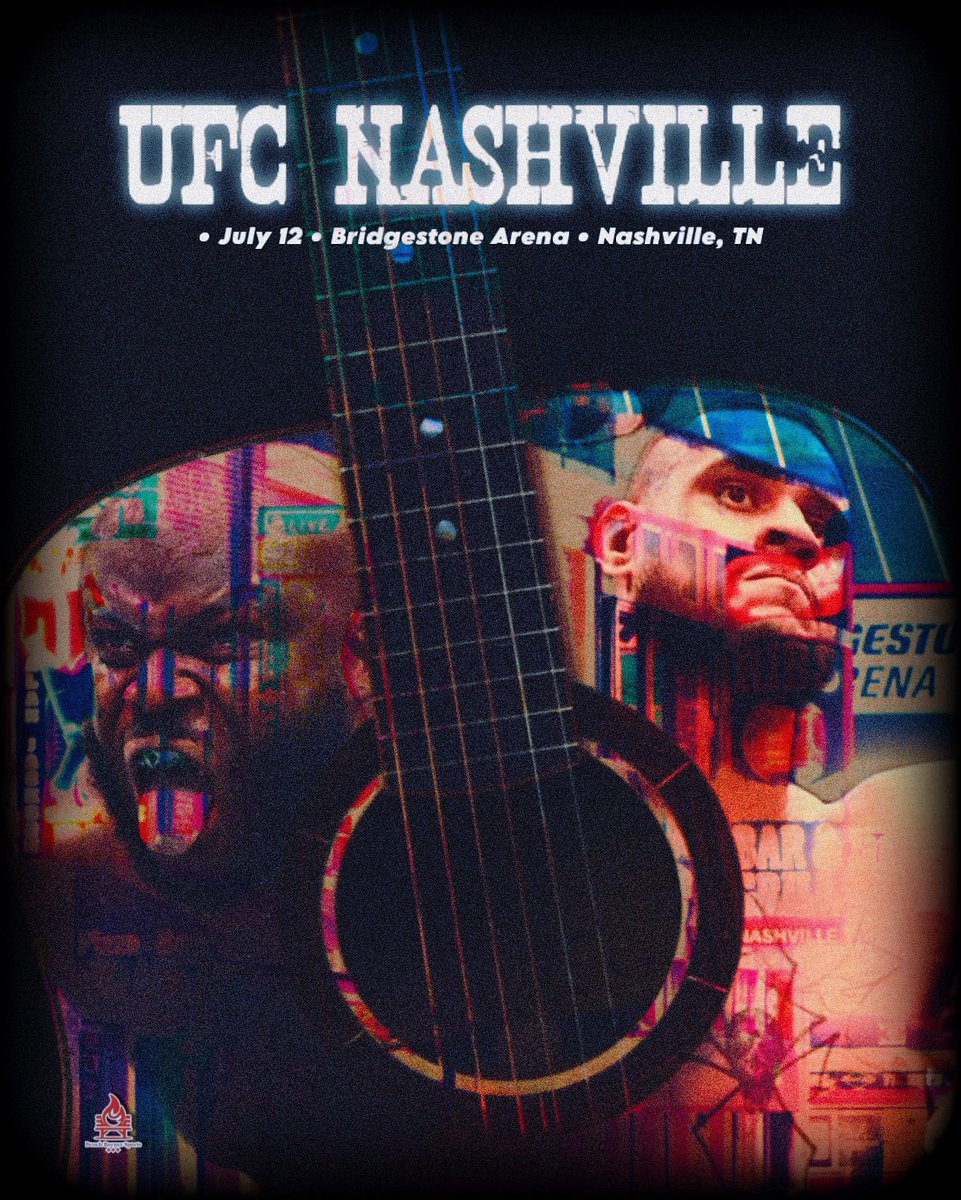 The first ever Bench Burner Poster Series for a Fight Night event! 🔥
The UFC returns to Music City, USA 🎸 tomorrow night for #UFCNashville and two of our crew members will be in attendance! Let us know if you’ll be there as well!