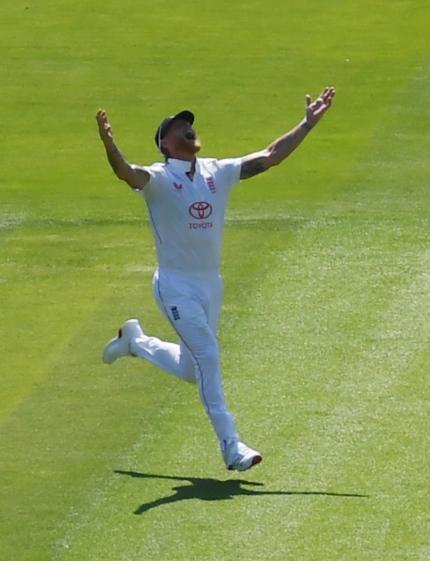 Q. How did Stokes react when Jofra got a wicket with his third ball?
A. See below