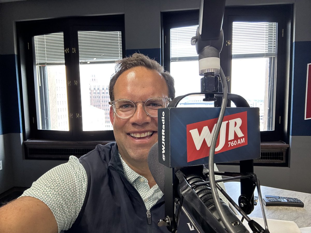 RyanEFox2's tweet image. One week in the books!! I can’t thank everyone enough for all the support!! Download the WJR radio app to listen anytime! @wjrradio