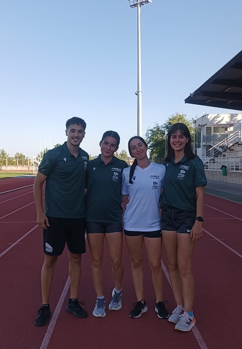 Mañana se celebra en Ciudad Real Cto.España Federaciones <a href="/atletismoRFEA/">atletismoRFEA</a> con nuestros atletas buscando dar buenos puntos a la <a href="/FedExtAtletismo/">Fed. Ext. Atletismo</a>
✅100GloriaValverde
✅400EmmaReig
✅800PaulaJimenez
✅200PedroCruz
Trabajazo de <a href="/RaulRS88/">Raúl Romero Segador</a>  con sus atletas <a href="/DiputacionCC/">DiputacionCC</a> <a href="/jovendeportEXT/">Jóvenes y Deportes Extremadura</a>