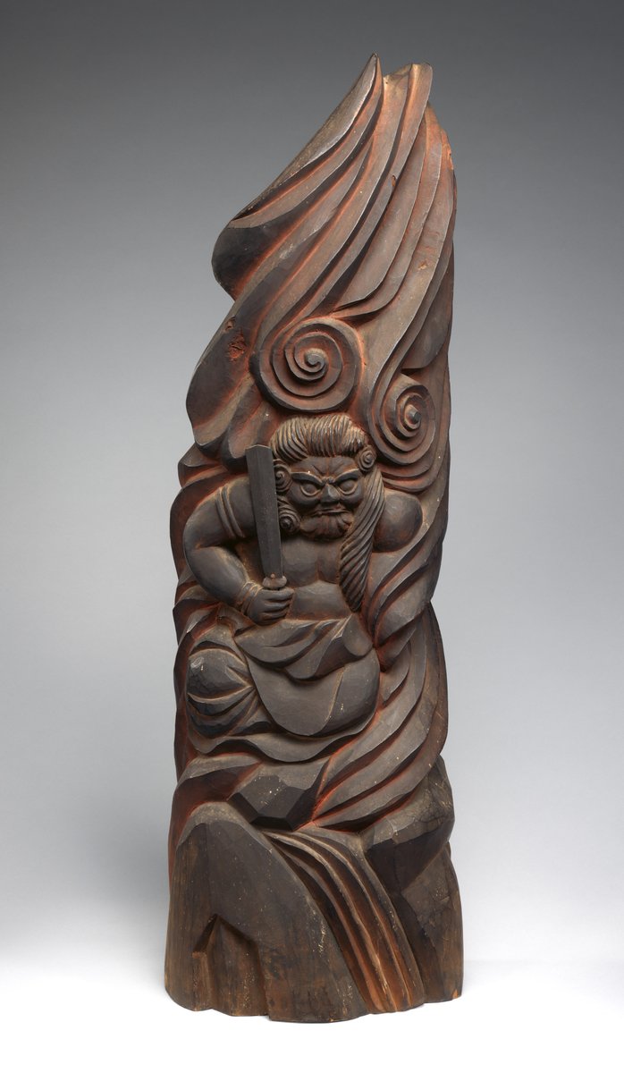 Fudō Myōō (Achala Vidyaraja), The Immovable Wisdom King, by Mokujiki Shonin, 1805