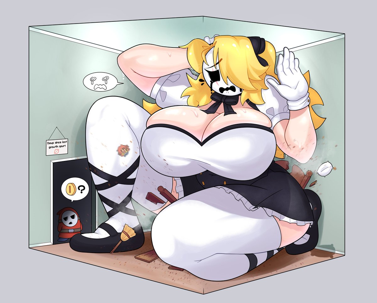 🧹 Big mistakes and bigger messes... She about to get fired again.... ;^; #Shygal 
Destructive 🎨by <a href="/BlueSharp/">Blue</a>
