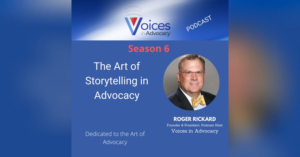 🎧 New Episode: The Art of Storytelling in Advocacy
Learn how to use emotion, structure &amp; authenticity to move hearts AND minds.
Hosted by @RogerRickard
🔗 Listen: zurl.co/CJeaB 
#VoicesInAdvocacy #AdvocacyTips #Storytelling