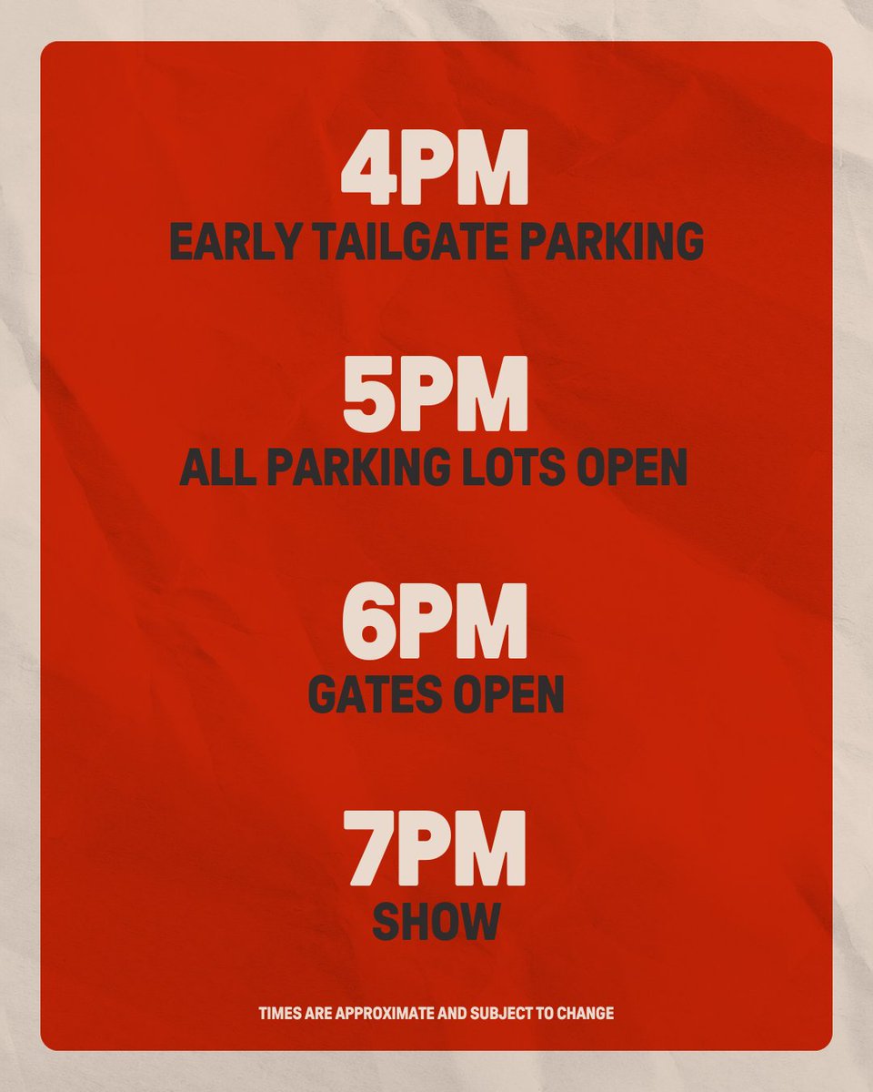 Pav_StarLake's tweet image. 🤘TUESDAY 7/15 – Pantera🤘
🎟️ livemu.sc/4nJfXK3
⭐Upgrades: livemu.sc/4nAclKe
📲 Text us! Text PANTERA25 to 724-442-5777 and we'll send show updates to your phone
🍔 We have food, music, and more!
👉 Got questions? pavilionstarlake.com/visit#faq