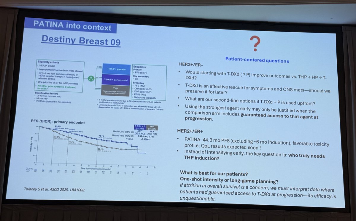 Paolo Tarantino (@ptarantinomd) on Twitter photo Open questions in the 1L treatment of HER2+ metastatic breast cancer — by <a href="/Otto_DFCI/">Otto Metzger</a>. #IBC #IBCE25 #GotoPER #MJHLifeSciences Open questions in the 1L treatment of HER2+ metastatic breast cancer — by <a href="/Otto_DFCI/">Otto Metzger</a>. #IBC #IBCE25 #GotoPER #MJHLifeSciences