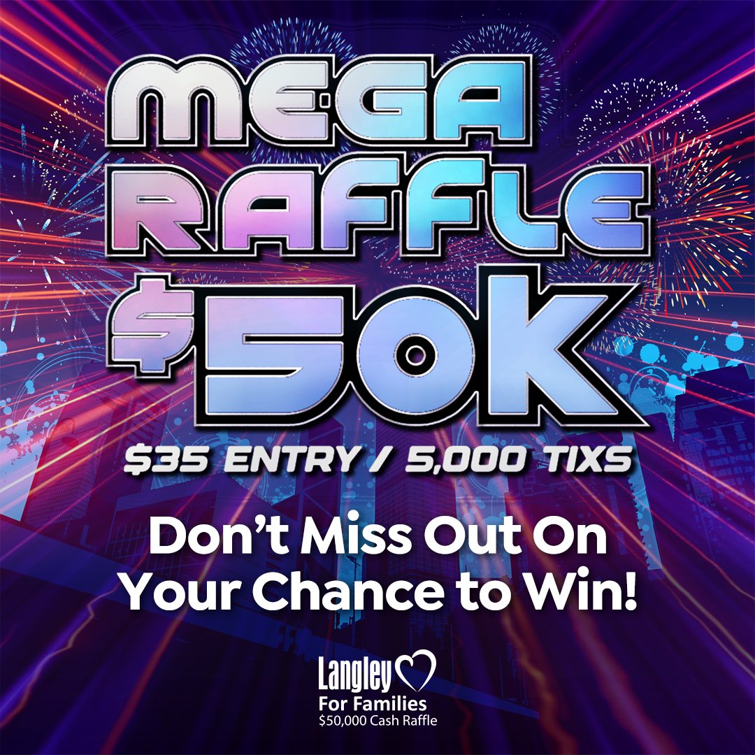 There’s still time to purchase tickets for July’s MEGA cash raffle! One lucky winner will take home the grand prize of $50,000. All net proceeds will support nonprofit organizations making a difference in our community. Purchase tickets &amp; learn more at: ow.ly/fs7V50WlOyv