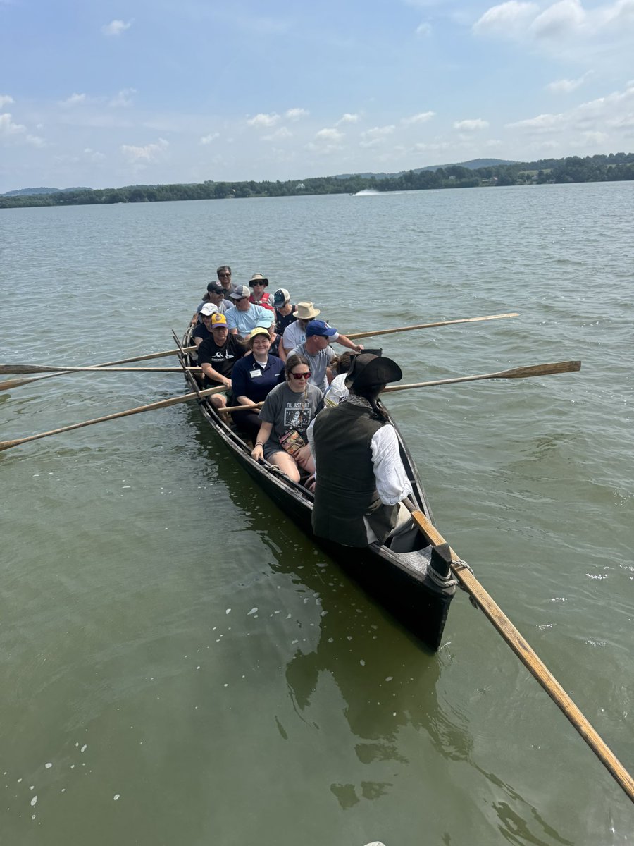 Fort Ticonderoga 250th  American Revolution Anniversary  Teacher Immersion event

Participants are crewing a bateau
<a href="/NCSSNetwork/">National Council for the Social Studies (NCSS)</a> 
#sschat