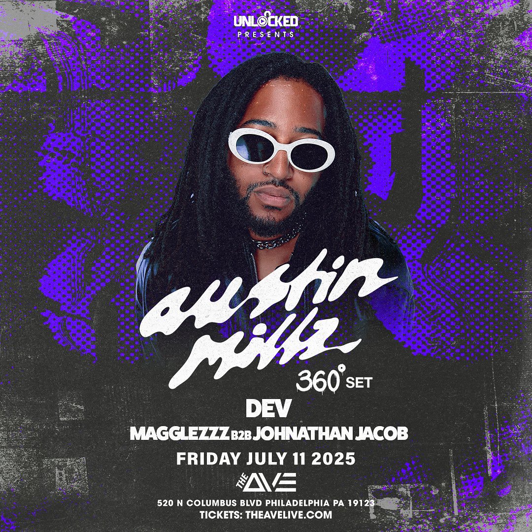 TONIGHT 🪩 Get ready to dance all night long as AUSTIN MILLZ takes over for a 360 Experience with support from DEV and MAGGLEZZ B2B JOHNATHAN JACOB 

📲 Tickets available at the link in our bio!