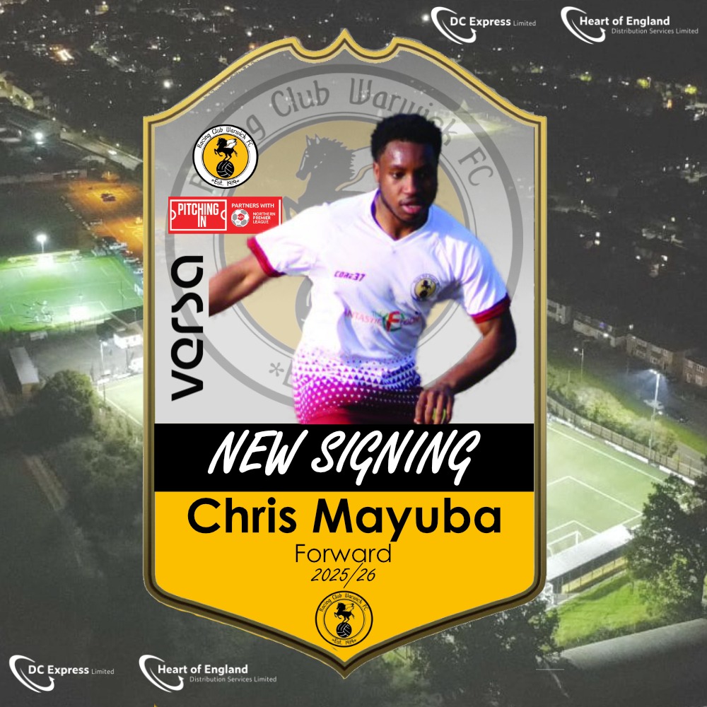 𝐍𝐞𝐰 𝐒𝐢𝐠𝐧𝐢𝐧𝐠 ✍️

We are pleased to announce our 10th new signing for the 25/26 season

𝐂𝐡𝐫𝐢𝐬 𝐌𝐚𝐲𝐮𝐛𝐚 

Fan favourite Mayuba rejoins the club after 2 seasons away 

Welcome Back Chris
