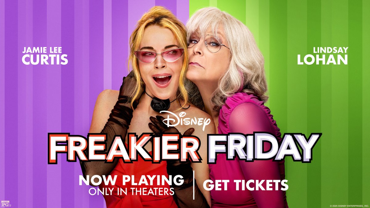 dboxtech's tweet image. 🎉 Ready for a Freakier Friday?
Don’t miss the action—grab your D-BOX tickets today! hubs.la/Q03wXjm_0
//
🎉 Prêt pour un Freakier Friday?
Ne manquez pas l’action, prenez vos billets D-BOX dès aujourd’hui! hubs.la/Q03wXh_S0